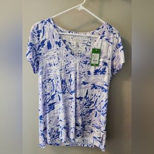 Lilly Pulitzer Rock the Dock Meredith tee sz Medium